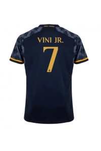 Real Madrid Vinicius Junior #7 Voetbaltruitje Uit tenue 2023-24 Korte Mouw